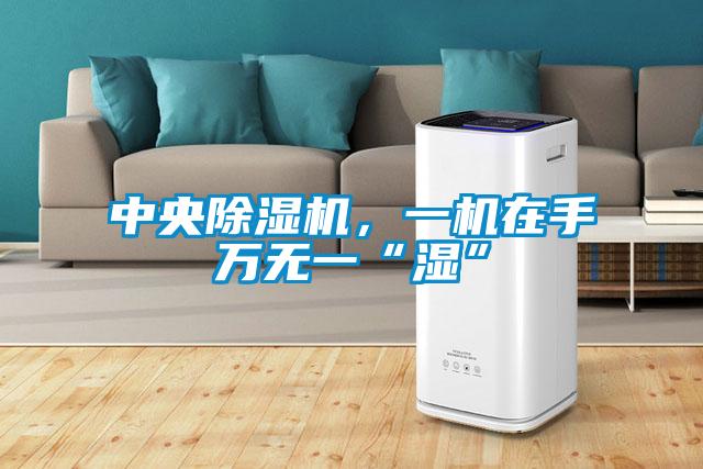 中央除濕機,一機在手萬無一“濕”