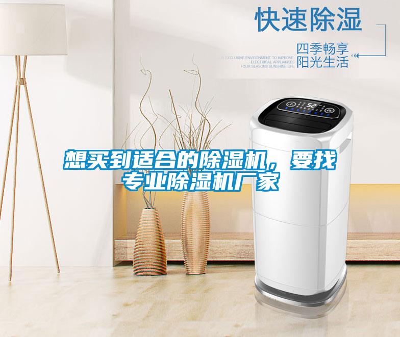 想買到適合的除濕機(jī)，要找專業(yè)除濕機(jī)廠家