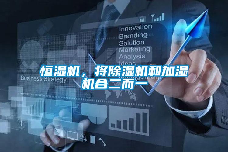恒濕機，將除濕機和加濕機合二而一