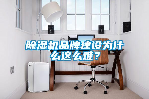 除濕機(jī)品牌建設(shè)為什么這么難？