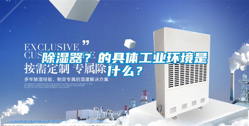 除濕器?的具體工業(yè)環(huán)境是什么?