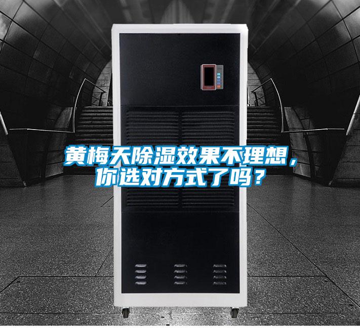 黃梅天除濕效果不理想,你選對方式了嗎?