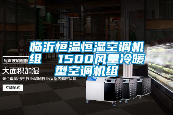臨沂恒溫恒濕空調機組 1500風量冷暖型空調機組