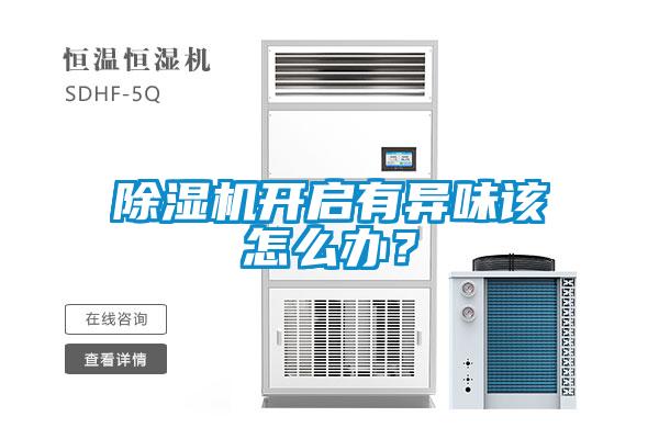 除濕機開啟有異味該怎么辦？