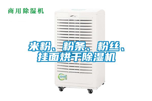 米粉、粉條、粉絲、掛面烘干除濕機
