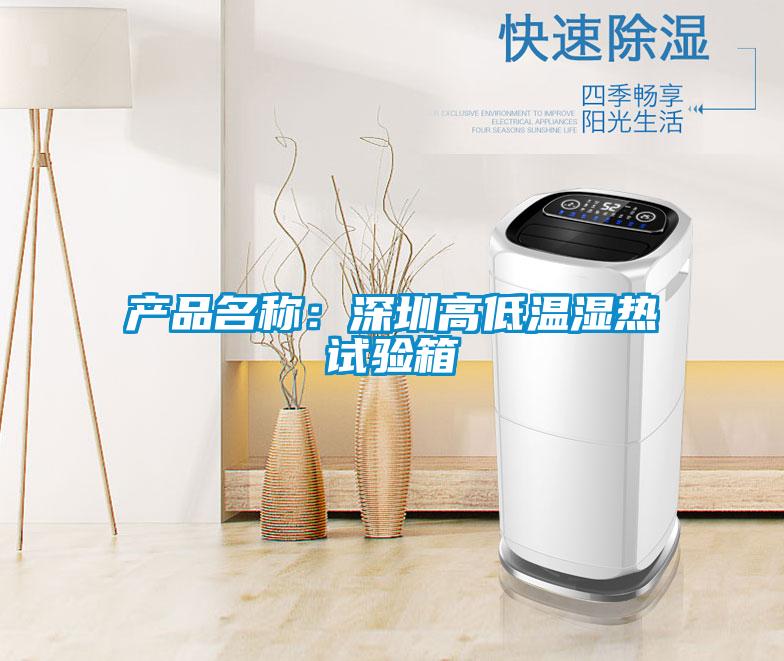 產(chǎn)品名稱:深圳高低溫濕熱試驗箱