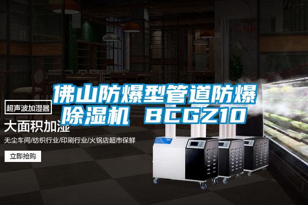 佛山防爆型管道防爆除濕機 BCGZ10