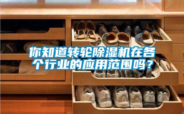 你知道轉輪除濕機在各個行業的應用范圍嗎？