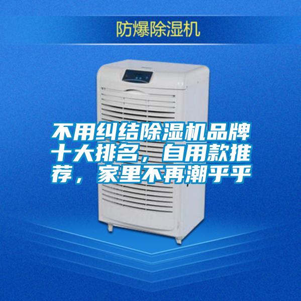 不用糾結除濕機品牌十大排名，自用款推薦，家里不再潮乎乎