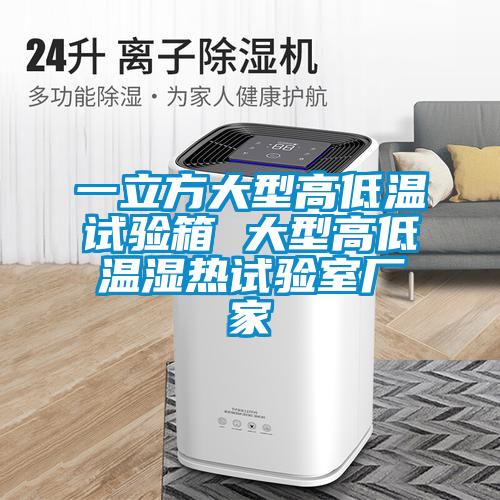 一立方大型高低溫試驗(yàn)箱 大型高低溫濕熱試驗(yàn)室廠家