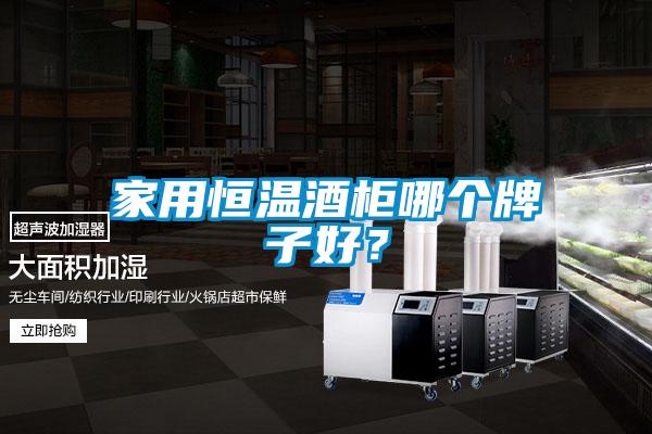 家用恒溫酒柜哪個牌子好？