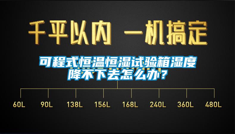 可程式恒溫恒濕試驗(yàn)箱濕度降不下去怎么辦？