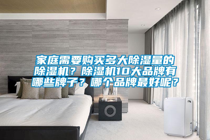 家庭需要購買多大除濕量的除濕機？除濕機10大品牌有哪些牌子？哪個品牌最好呢？
