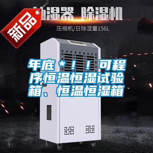年底＊！！可程序恒溫恒濕試驗箱、恒溫恒濕箱