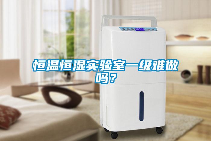 恒溫恒濕實(shí)驗(yàn)室一級難做嗎？