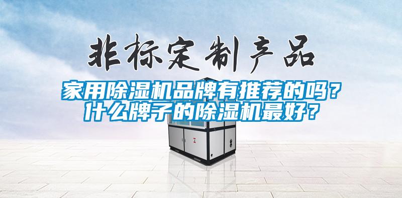 家用除濕機品牌有推薦的嗎？什么牌子的除濕機最好？