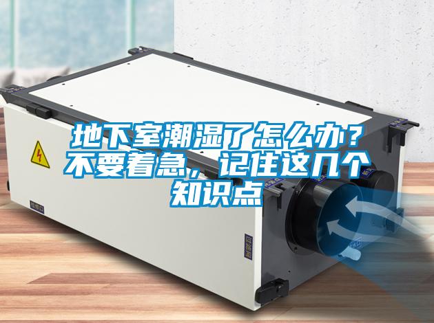 地下室潮濕了怎么辦？不要著急，記住這幾個知識點
