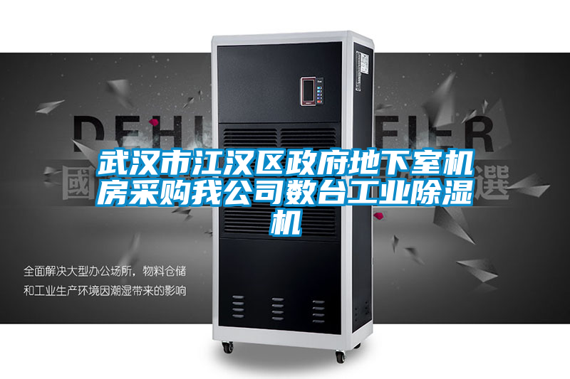 武漢市江漢區政府地下室機房采購我公司數臺工業除濕機