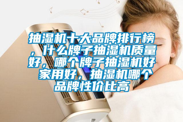 抽濕機十大品牌排行榜，什么牌子抽濕機質(zhì)量好，哪個牌子抽濕機好 家用好，抽濕機哪個品牌性價比高