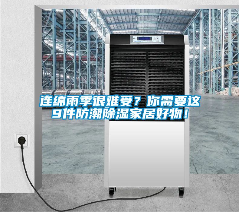 連綿雨季很難受？你需要這9件防潮除濕家居好物！