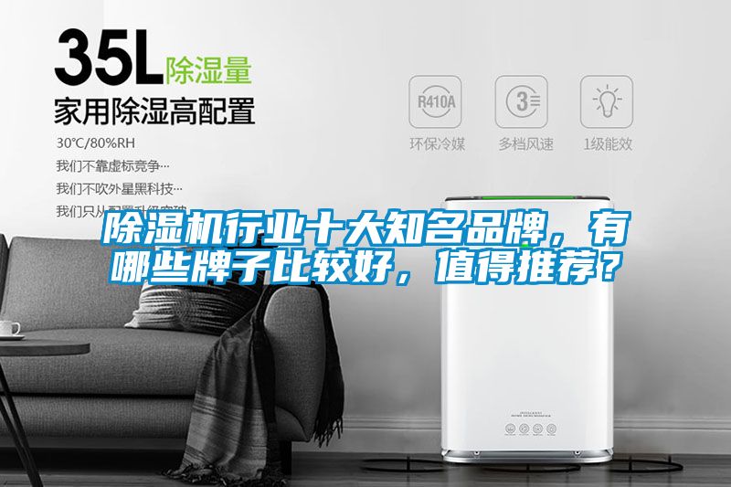 除濕機行業十大知名品牌，有哪些牌子比較好，值得推薦？