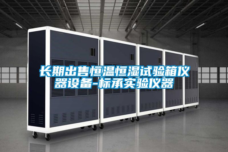長期出售恒溫恒濕試驗箱儀器設(shè)備-標(biāo)承實驗儀器