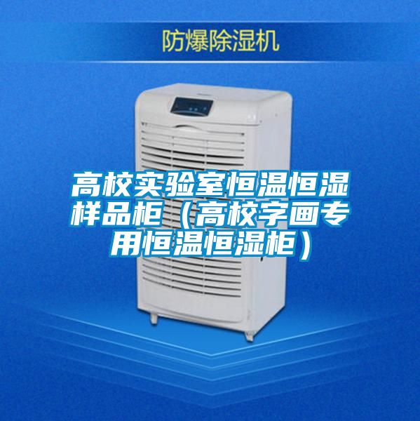 高校實驗室恒溫恒濕樣品柜（高校字畫專用恒溫恒濕柜）